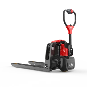 EP Equipment F4-FC elektrische palletwagen met stabilisatiewielen – 1.500 kg hefvermogen