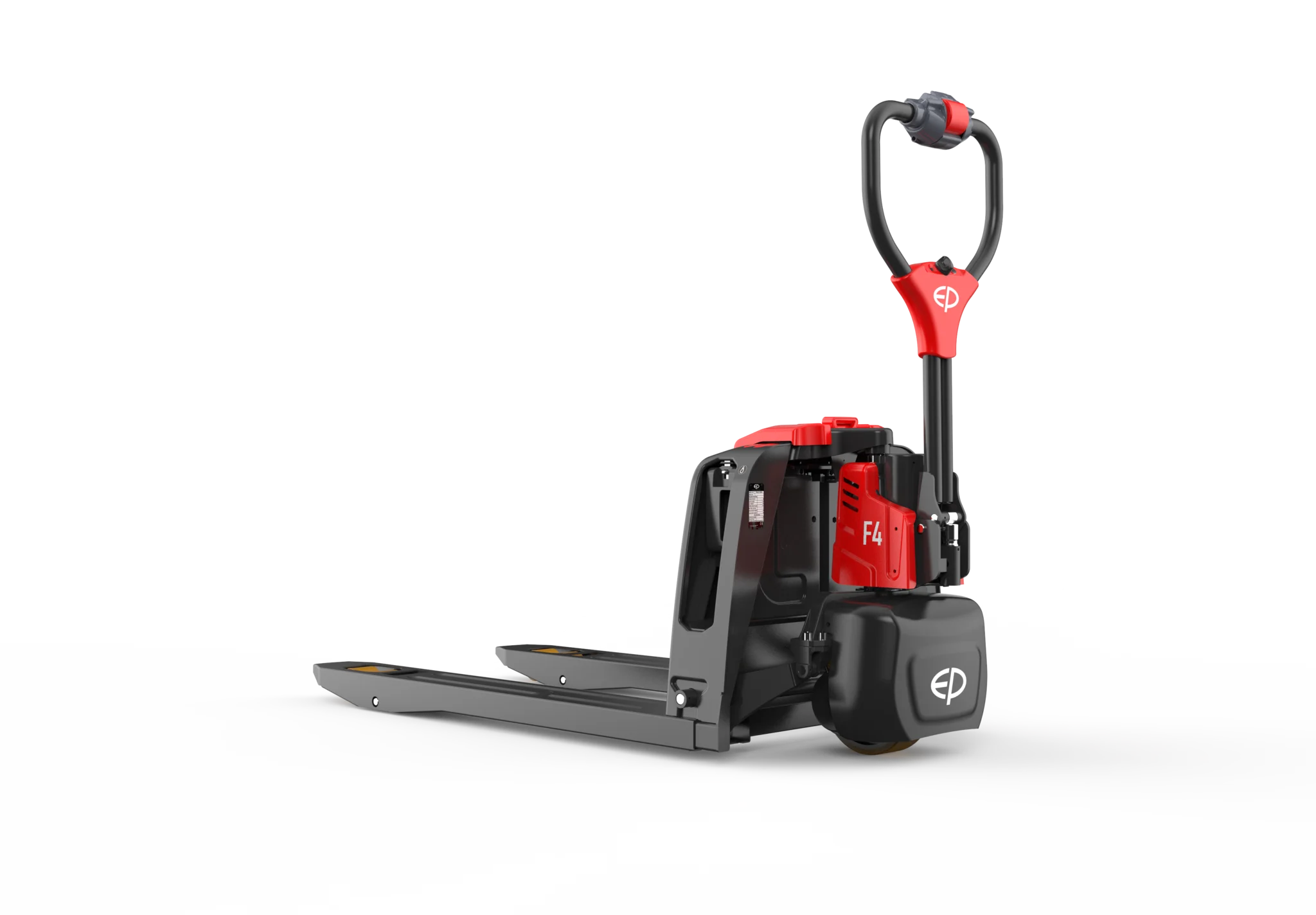 EP Equipment F4-FC elektrische palletwagen met stabilisatiewielen – 1.500 kg hefvermogen