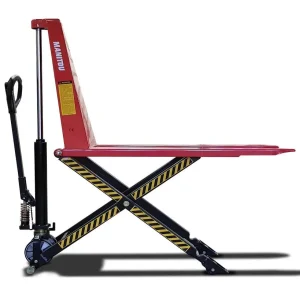 Manitou handpalletwagen hoogheffend – 1.000 kg hefvermogen – 800 mm hefhoogte