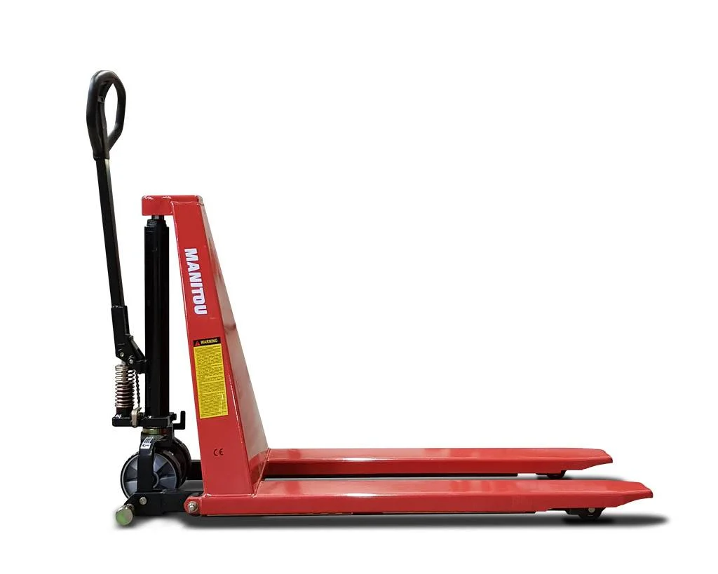 Manitou handpalletwagen hoogheffend – 1.000 kg hefvermogen – 800 mm hefhoogte – Image 2