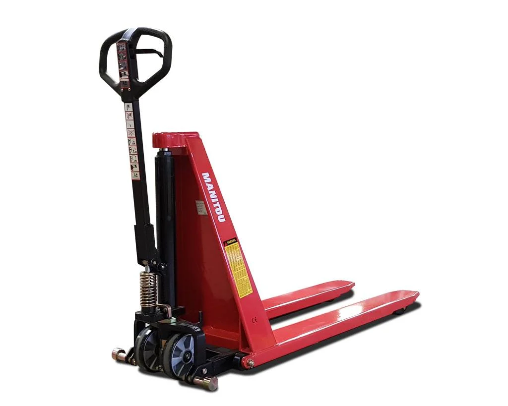 Manitou handpalletwagen hoogheffend – 1.000 kg hefvermogen – 800 mm hefhoogte – Image 3