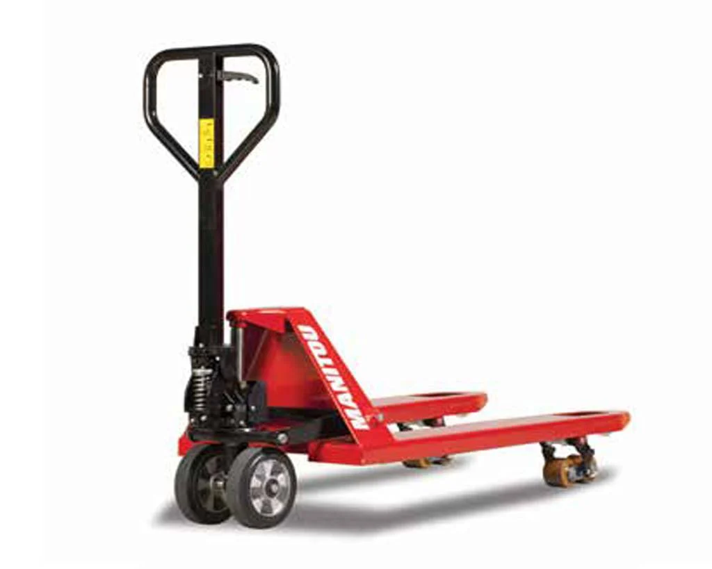 Manitou handpalletwagen met brede vorken – 2.500 kg hefvermogen