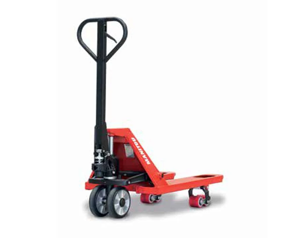Manitou handpalletwagen met korte vorken – 2.500 kg hefvermogen